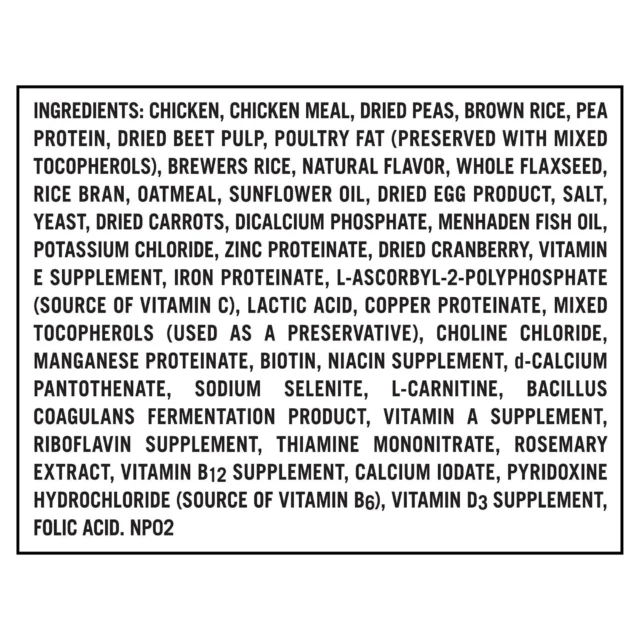 Pure Balance Chicken & Brown Rice Recipe Dry Dog Food, 30 lbs - Image 2