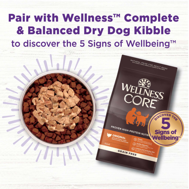 Wellness Bowl Boosters BARE Dog Food Topper, Freeze Dried Beef, 4-Ounce Bag - Image 3