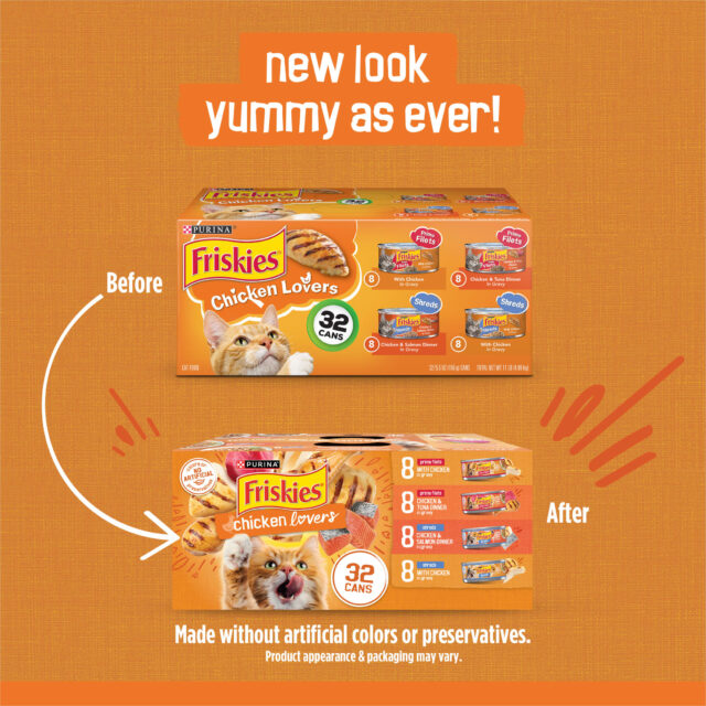 Purina Friskies Pate, Soft Chicken Lovers Variety Pack, Wet Cat Food, 5.5 oz Cans, 32 Pack - Image 11