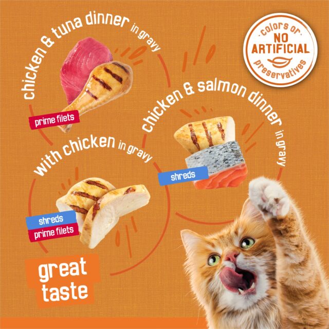 Purina Friskies Pate, Soft Chicken Lovers Variety Pack, Wet Cat Food, 5.5 oz Cans, 32 Pack - Image 8