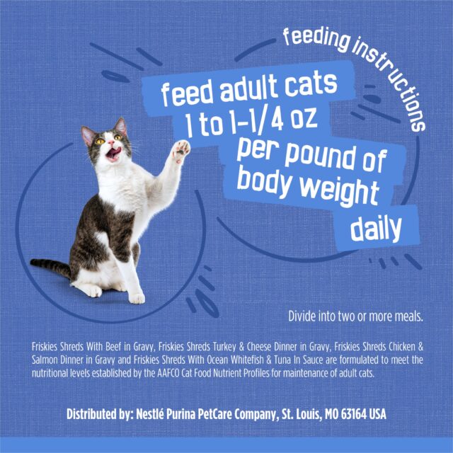 Purina Friskies Shreds Gravy Variety Pack, Wet Cat Food, 5.5 oz Cans, 40 Pack - Image 2