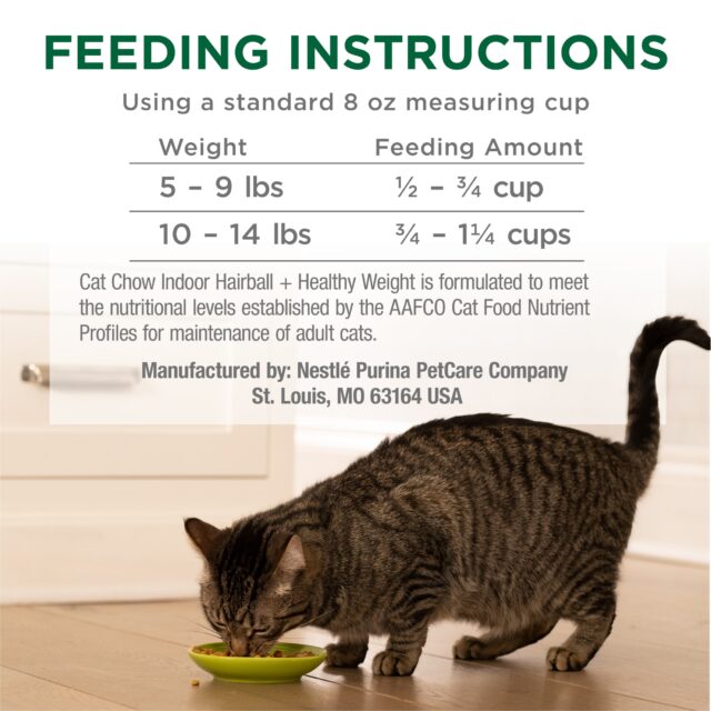 Purina Cat Chow Hairball & Healthy Weight, Indoor Dry Cat Food - Image 9