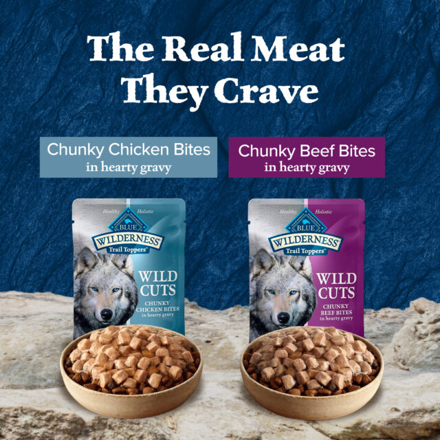 Blue Buffalo Wilderness Wild Cuts Wet Dog Food Toppers, Chicken & Beef, 3-oz. (12 Count) - Image 4
