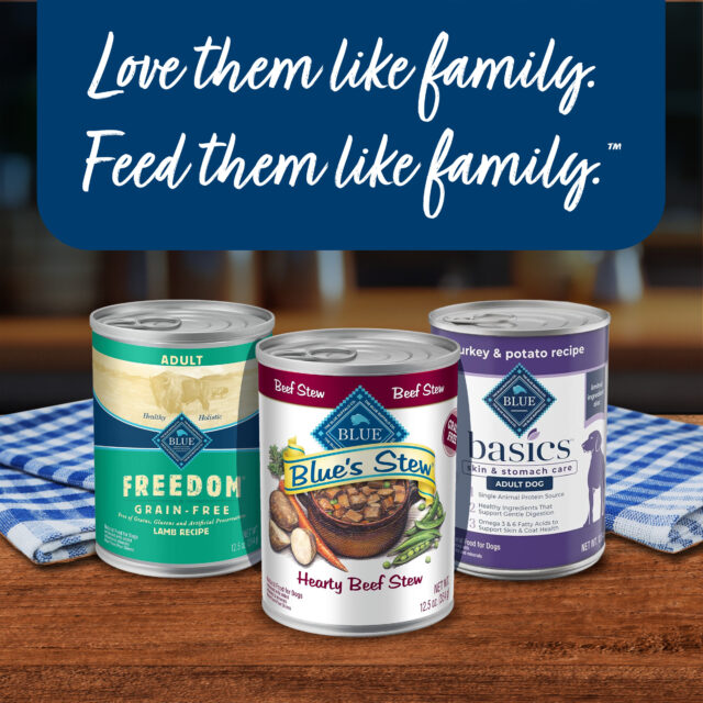 Blue Buffalo Blue's Stew Natural Wet Dog Food, Hearty Beef and Country Chicken Variety Pack, 12.5-oz. Cans (6 Count- 3 of Each Flavor) - Image 3
