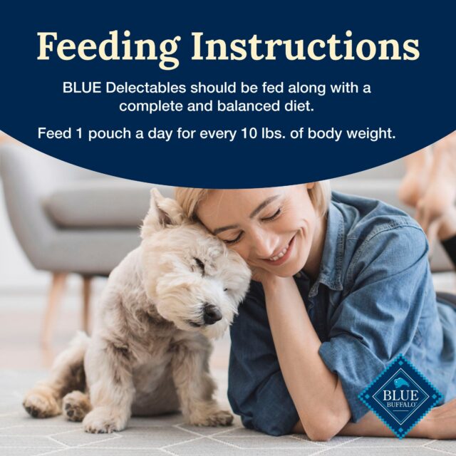 Blue Buffalo Delectables Natural Wet Dog Food Toppers, Tasty Chicken, 3-oz - Image 2