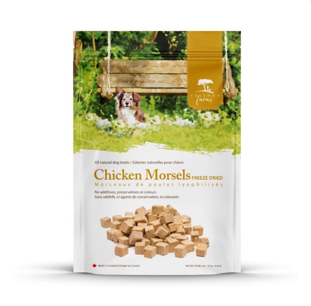 Caledon Farms Chicken Topper for Dogs, 4.4 oz Bag - Image 2