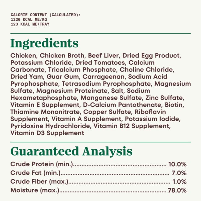 Nutro Natural Grain Free Paté Slow Cooked Chicken Adult Wet Dog Food, 3.5 Oz Tray - Image 5