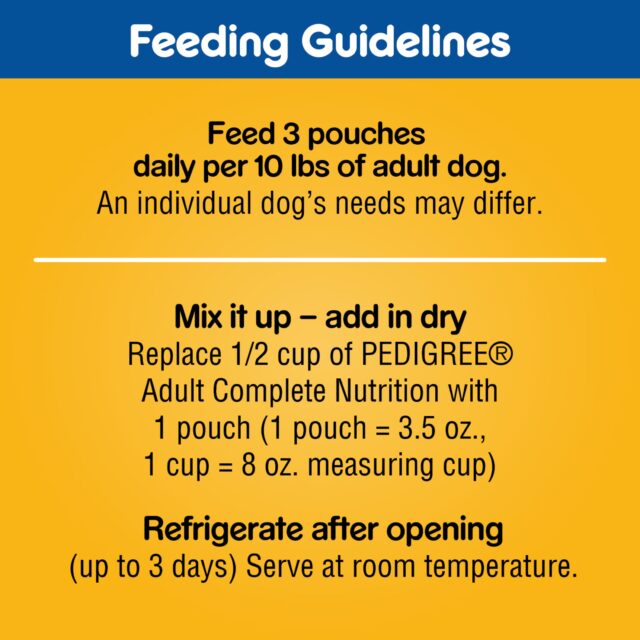Pedigree Choice Cuts In Gravy Adult Soft Wet Dog Food Variety Pack, 3.5 Oz. Pouches (18 Pack) - Image 3