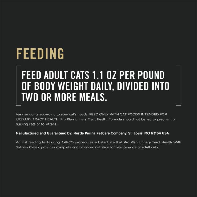 Purina Pro Plan Urinary Tract Health, Salmon, Wet Cat Food, 5.5 oz Cans, 24 Pack