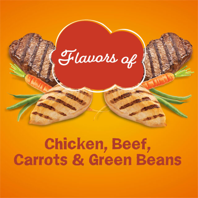 Purina Friskies Tender & Crunchy, Indoor Dry Cat Food, Chicken & Beef - Image 3