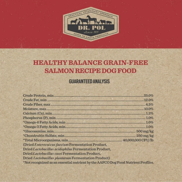 Dr. Pol Healthy Balance Limited Ingredient Grain-Free Salmon Recipe Dog Food - Image 4