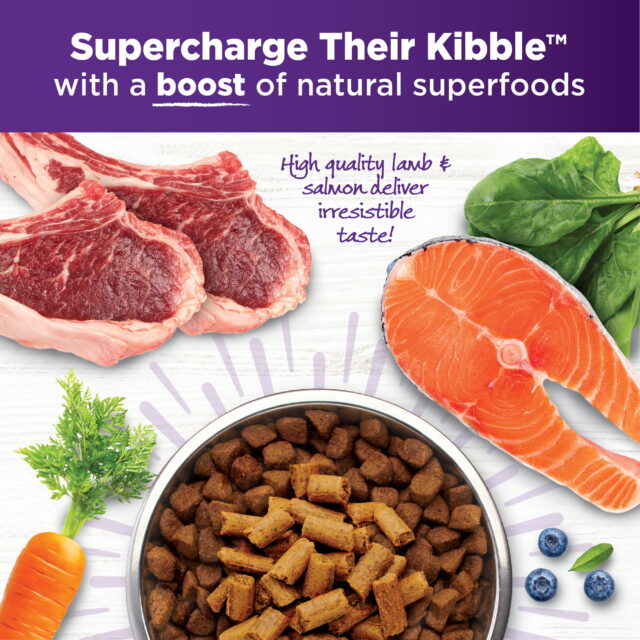 Wellness Bowl Boosters Tender Toppers, Healthy Grain Free Dog Food Topper, Lamb & Salmon Recipe, 8 Ounce Bag - Image 4