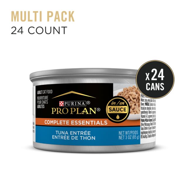 Purina Pro Plan Pate High Protein Wet Cat Food Complete Essentials Tuna Entree in Sauce - Image 7