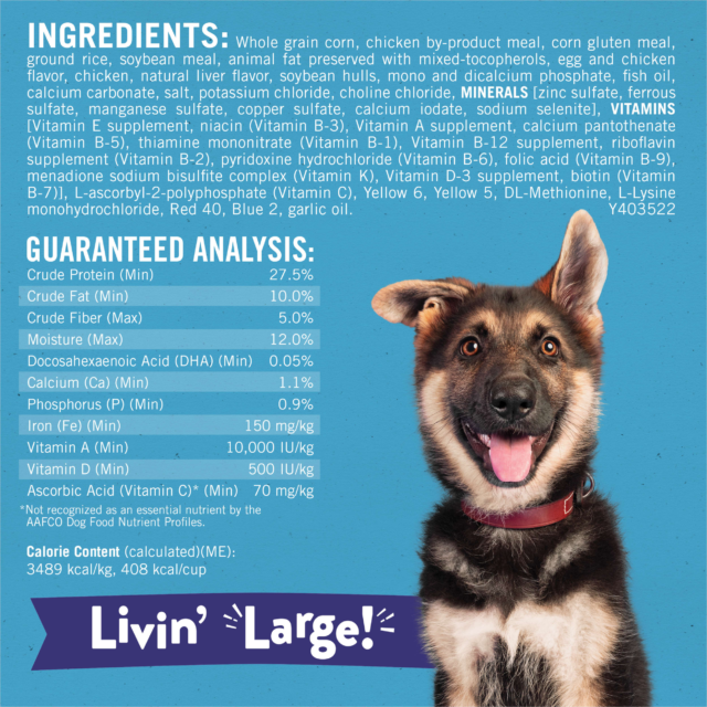 Purina Puppy Chow Dry Dog Food for Large Breeds, High Protein Growth with Chicken, 30 lb Bag - Image 6