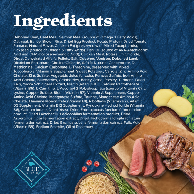 Blue Buffalo Wilderness Natural Dry Puppy Food, Red Meat & Whole Grains - Image 5