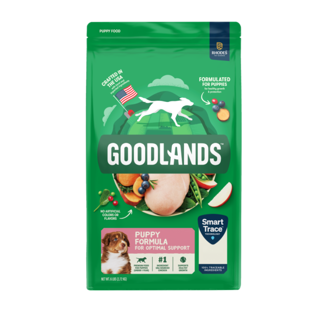 Goodlands Dry Dog Food Puppy Formula, 6 lb Bag