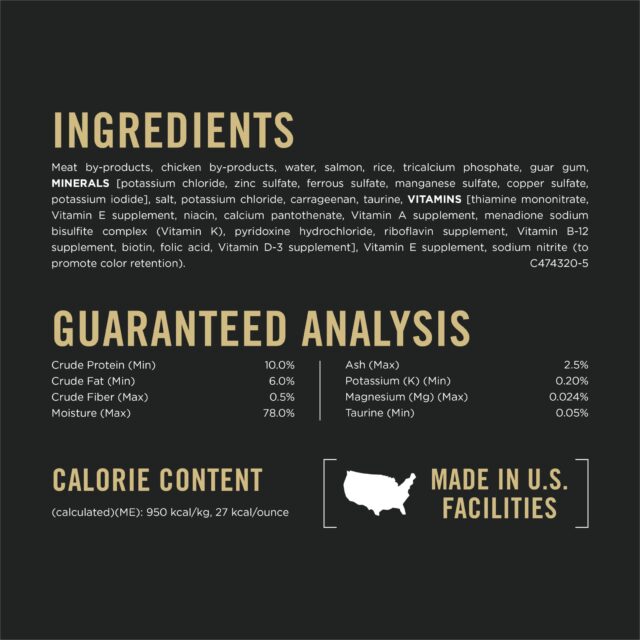 Purina Pro Plan Urinary Tract Health, Salmon, Wet Cat Food, 5.5 oz Cans, 24 Pack - Image 5