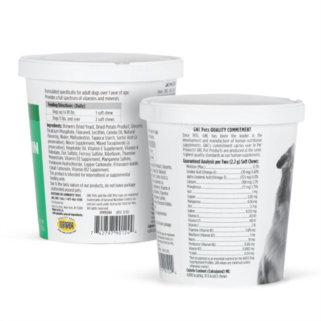 GNC Pet Wellness Essentials Dog Multivitamin Supplement for Healthy Immune System, Soft Chews - Image 5