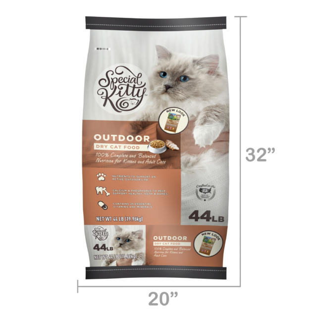 Special Kitty Outdoor Formula Dry Cat Food, 44 lb - Image 5