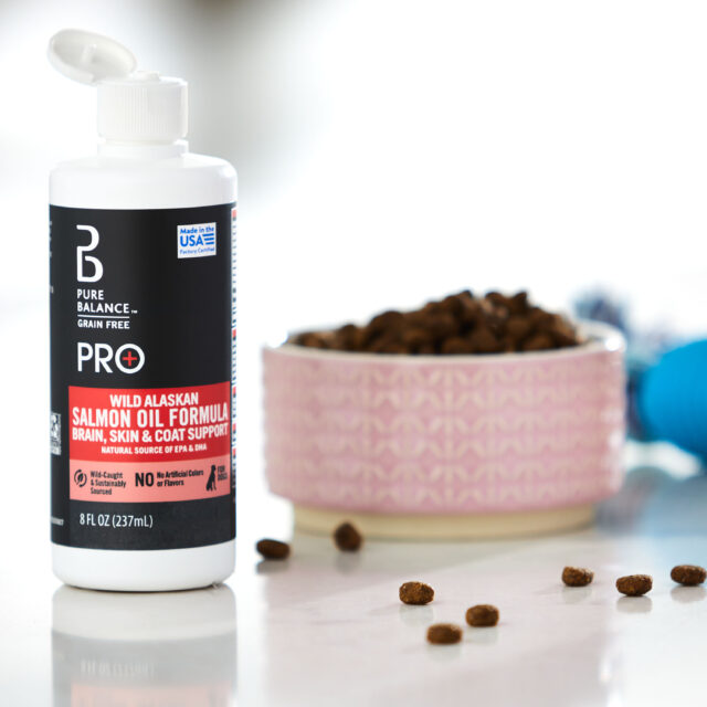 Pure Balance Pro+ Wild Alaskan Salmon Oil Formula, Brain, Skin & Coat Support for Dogs, EPA and DHA, 8 fl oz - Image 5