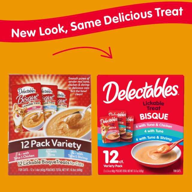 Delectables Lickable Cat Treats Bisque Variety Pack, 12 Count (16.8 oz.) - Image 6