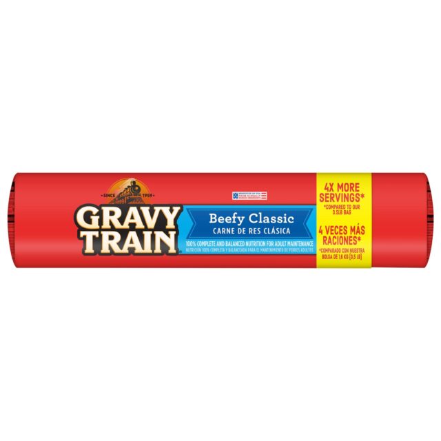Gravy Train Beefy Classic Dry Dog Food, 14 Lb. Bag - Image 2