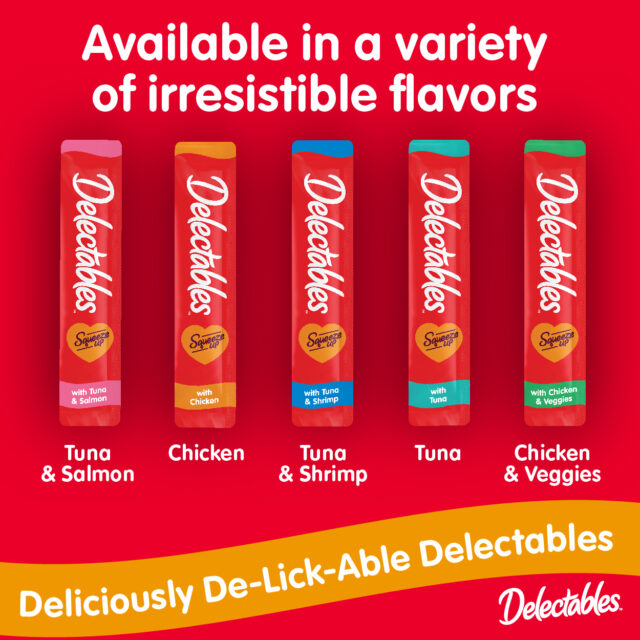 Hartz Delectables Squeeze Up Lickable Wet Cat Treats, Chicken, 2oz, 20 Pack - Image 3
