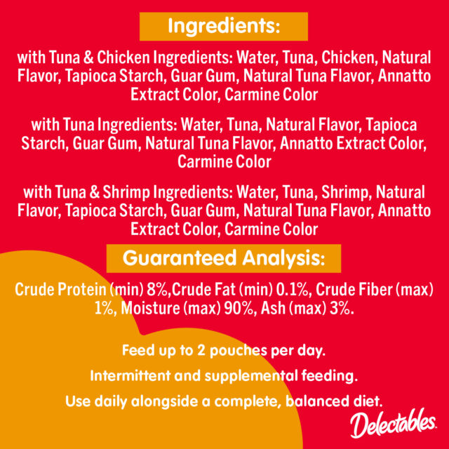 Delectables Lickable Cat Treats Bisque Variety Pack, 12 Count (16.8 oz.)