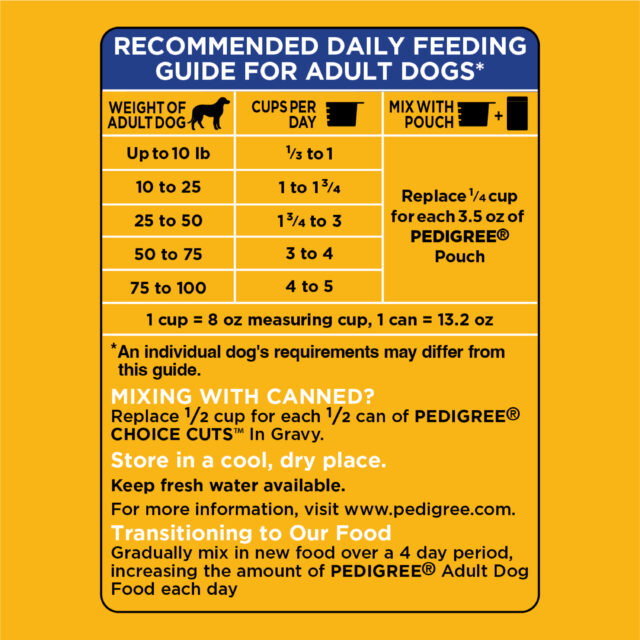 Pedigree Complete Nutrition Grilled Steak & Vegetable Dry Dog Food For Adult Dog, 44 Lb Bag - Image 7