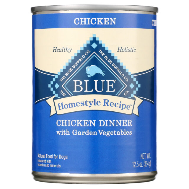 (3 pack) Blue Buffalo Homestyle Recipe Adult Wet Dog Food, Chicken Dinner, 12.5-oz. Can - Image 8