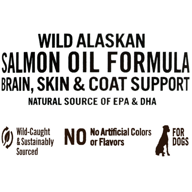 Pure Balance Pro+ Wild Alaskan Salmon Oil Formula, Brain, Skin & Coat Support for Dogs, EPA and DHA, 8 fl oz - Image 4