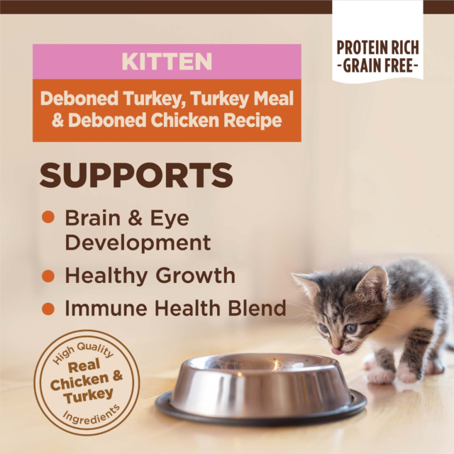 Wellness CORE Grain-Free Kitten Formula Dry Cat Food, 5 Pound Bag - Image 5