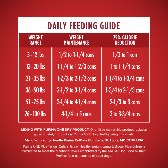 Purina ONE PLUSNatural Wet Dog Food, High Protein Soft Lamb & Brown Rice, 13 oz Cans (12 Pack) - Image 2