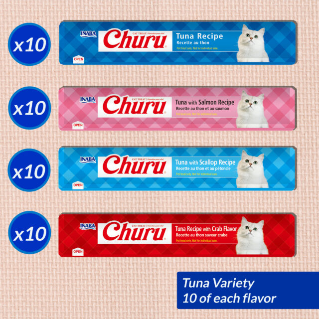 Churu Tuna Variety Pack 40 Tubes - Image 4