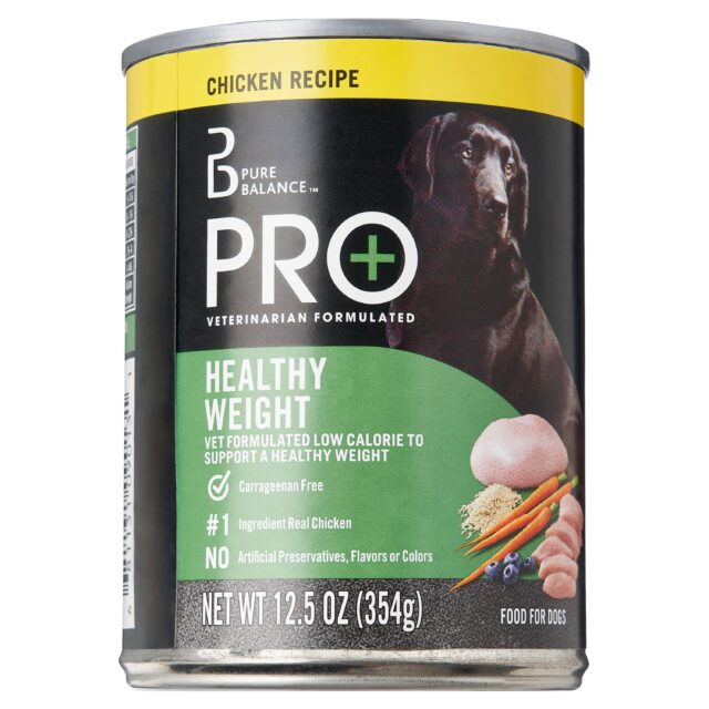 (4 pack) Pure Balance Pro+ Chicken Recipe Wet Dog Food for Healthy Weight, 12.5 oz Can - Image 9