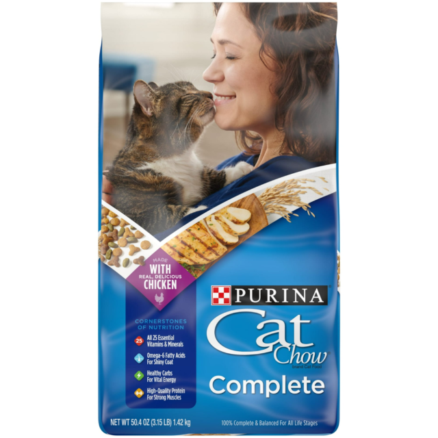 Purina Cat Chow Complete, Dry Cat Food, Chicken