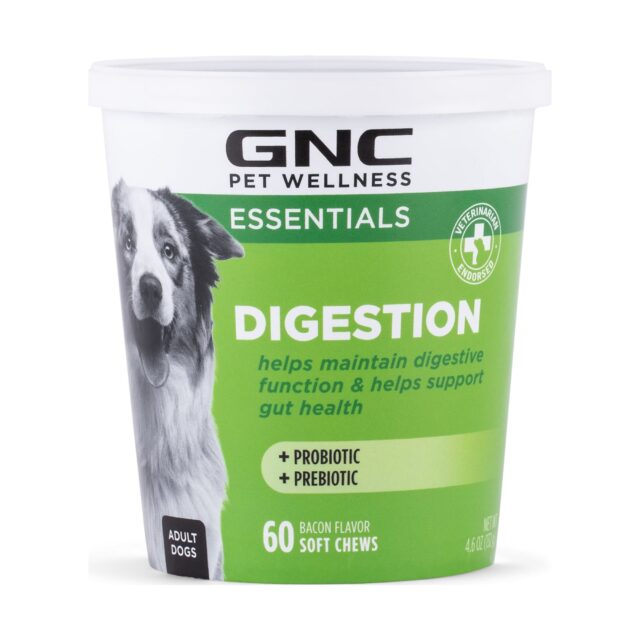 GNC Pets Essentials Digestion Soft Chews, All Dog, 60 Ct - Image 3