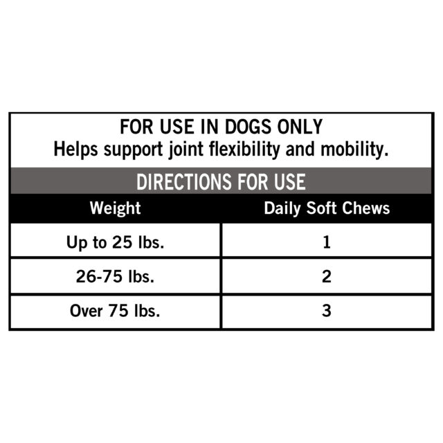 Pure Balance Pro+ Veterinarian Formulated Flex Care for Dogs, Glucosamine Chondroitin Hip & Joint Care, Dog, Pork Liver Flavor, 30 Count Soft Chews - Image 2
