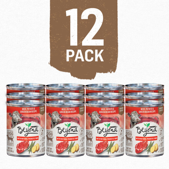 Purina Beyond Immune Health Wet Dog Food Natural Real Beef, Potato & Green Bean, 13 oz Can (12 Pack) - Image 4