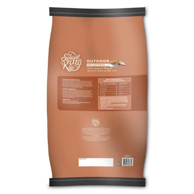 Special Kitty Outdoor Formula Dry Cat Food, 44 lb - Image 3