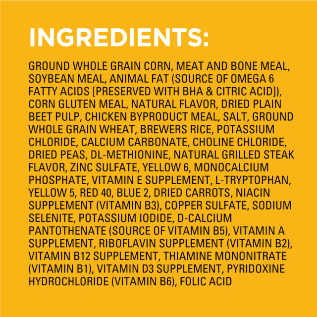 Pedigree Complete Nutrition Grilled Steak & Vegetable Dry Dog Food For Adult Dog, 44 Lb Bag - Image 4