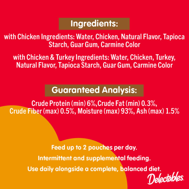 Hartz Delectables Gravy Lickable Wet Cat Treats Variety Pack, 12 Count