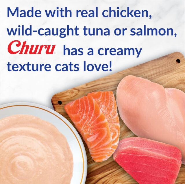 Inaba Churu Creamy, Lickable Wet Cat Treats, 0.5 oz, 40 Tubes, Chicken Variety - Image 3