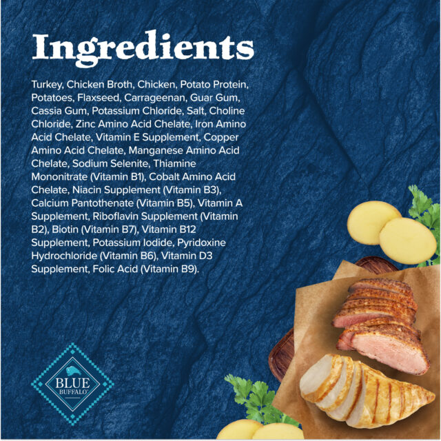 Blue Buffalo Wilderness Adult Wet Dog Food, Turkey & Chicken Grill, 12.5-oz. Can - Image 7