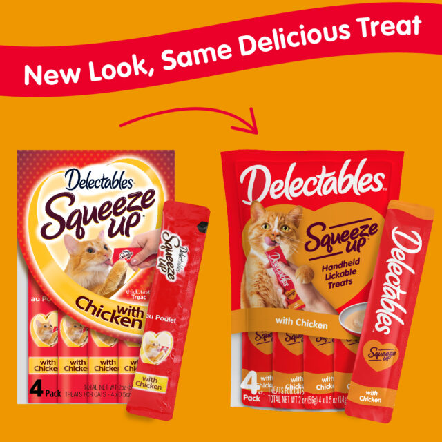 Hartz Delectables Squeeze Up Lickable Wet Cat Treats, Chicken, 2oz, 20 Pack - Image 9