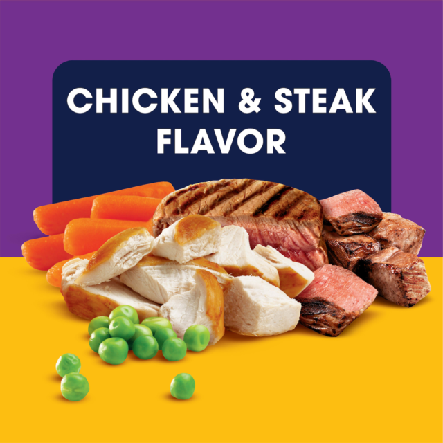 Pedigree With Tender Bites Complete Nutrition Adult Dry Dog Food Chicken & Steak Flavor Dog Kibble, 30 Lb Bag - Image 8