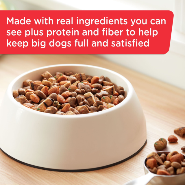Rachael Ray Nutrish Big Life Hearty Beef, Veggies & Brown Rice Recipe Dry Dog Food, 14 lb. Bag - Image 3