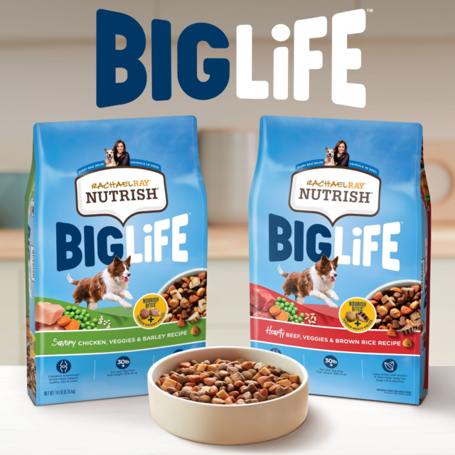 Rachael Ray Nutrish Big Life Hearty Beef, Veggies & Brown Rice Recipe Dry Dog Food, 14 lb. Bag - Image 2