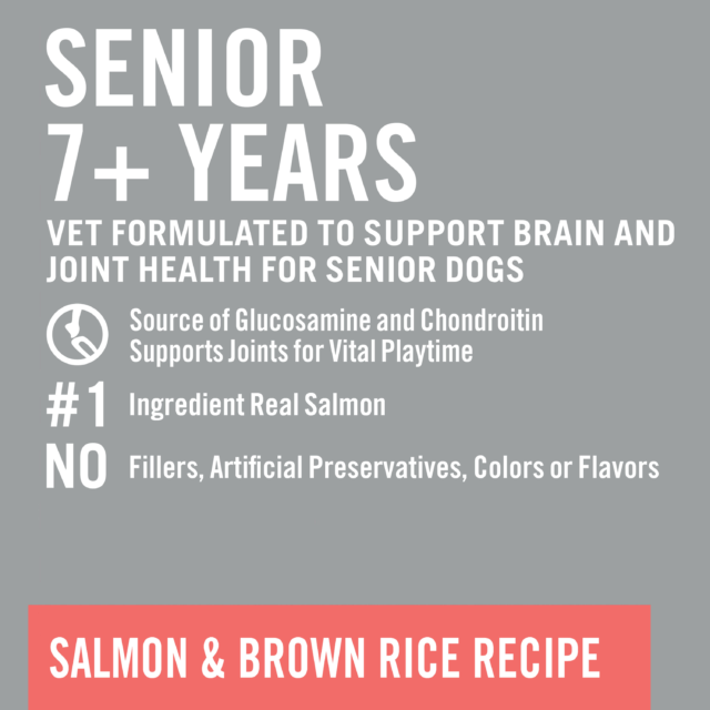 Pure Balance Pro+ Senior Salmon & Brown Rice Recipe Dry Dog Food, 8 lbs - Image 8