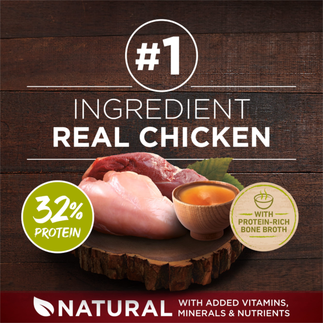 Purina ONE True Instinct Dry Dog Food, High Protein with Real Chicken & Duck, 15 lb Bag - Image 9